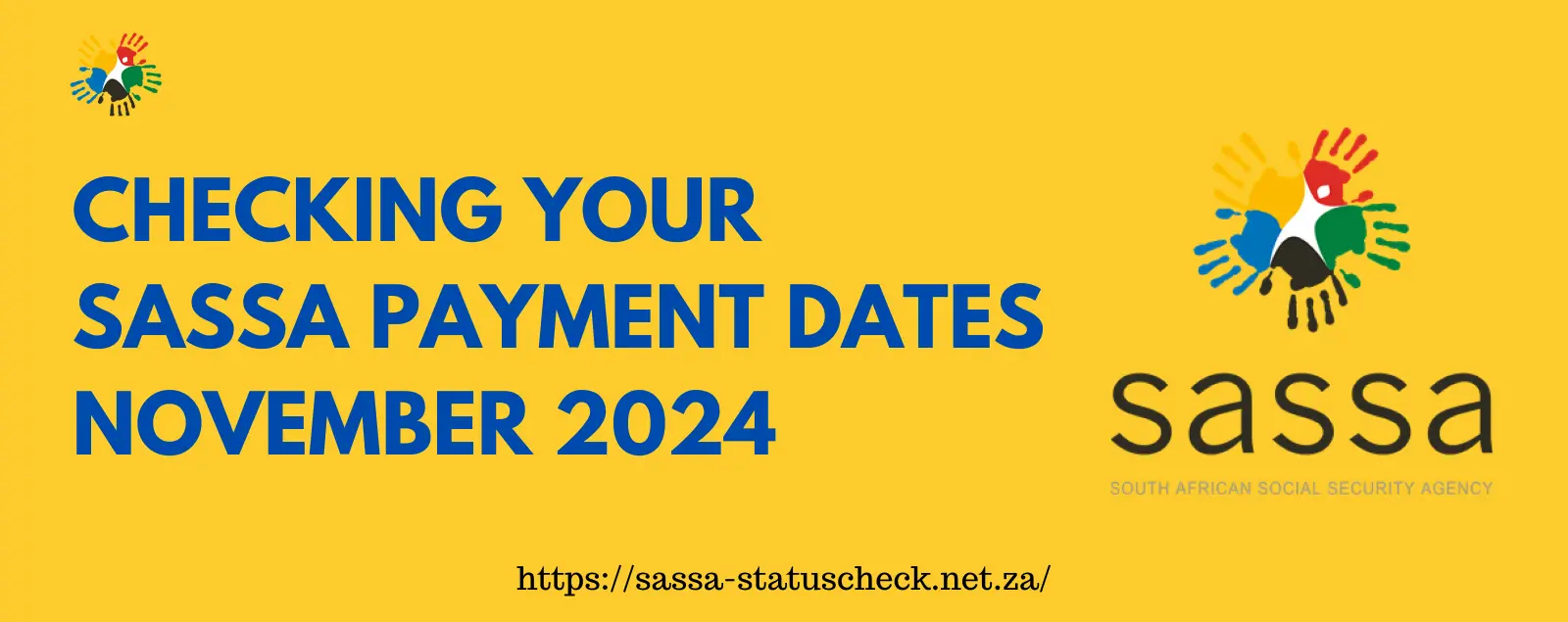 SASSA Payment Dates November 2024
