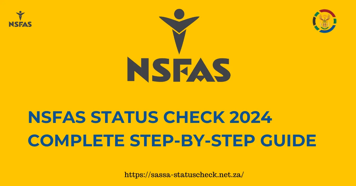 NSFAS Status Check 2024