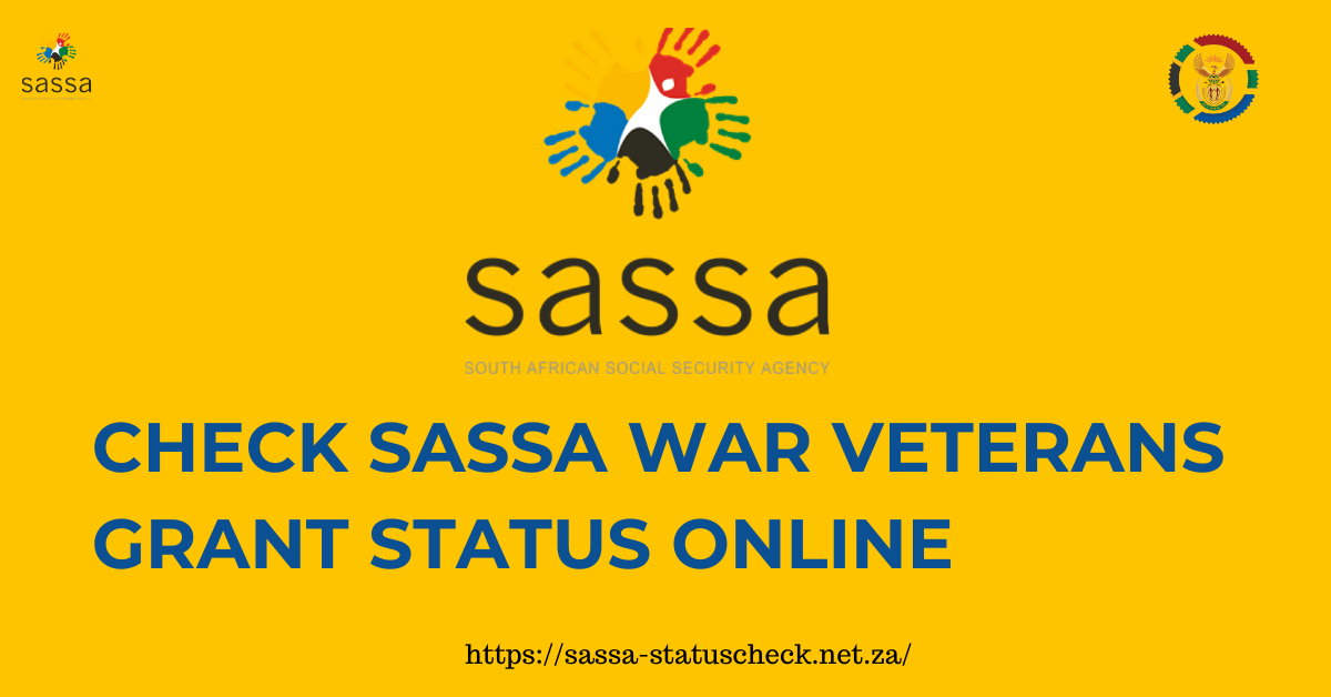 Check SASSA War Veterans Grant Status Online